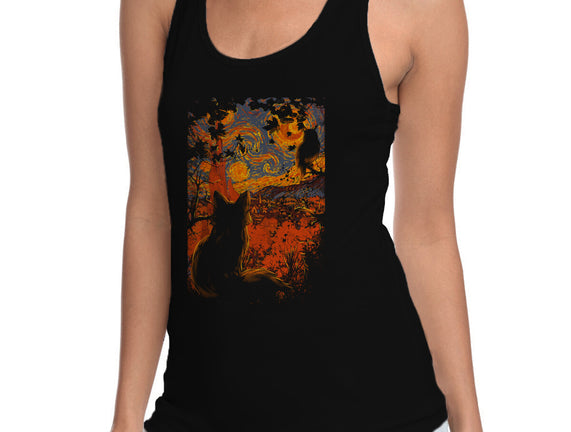 Autumn In Starry Night
