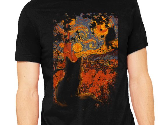 Autumn In Starry Night