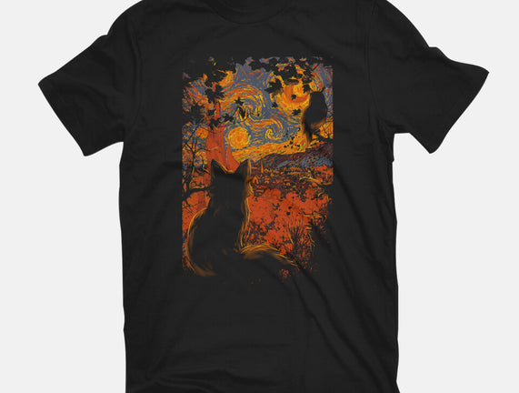 Autumn In Starry Night
