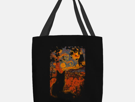 Autumn In Starry Night