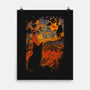 Autumn In Starry Night-None-Matte-Poster-fanfabio