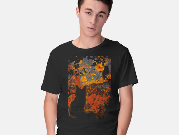 Autumn In Starry Night