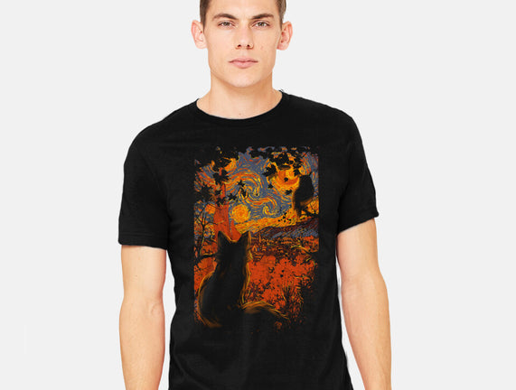 Autumn In Starry Night