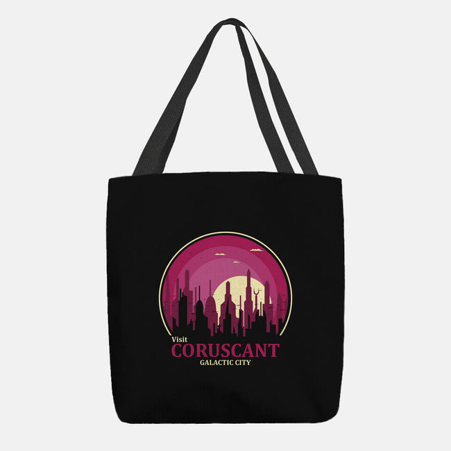Visit Coruscant-None-Basic Tote-Bag-turborat14