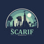 Visit Scarif-Womens-Fitted-Tee-turborat14