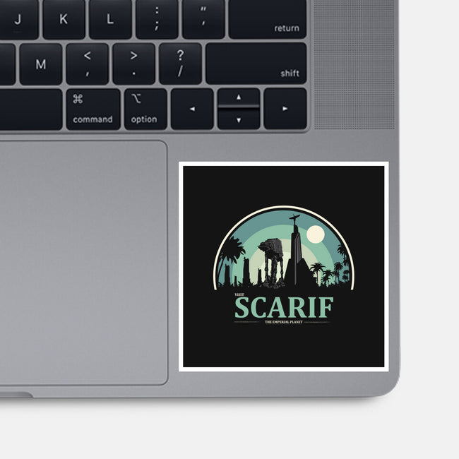 Visit Scarif-None-Glossy-Sticker-turborat14