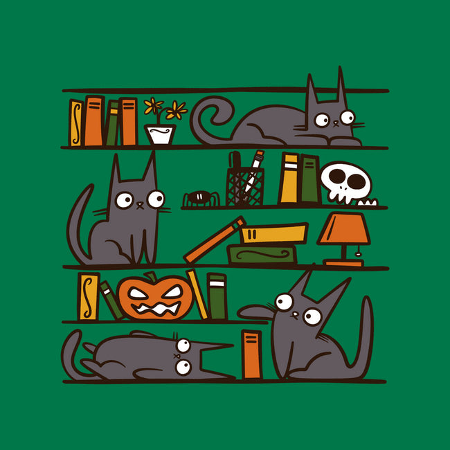 Halloween Library-Mens-Heavyweight-Tee-damglynn