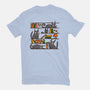 Halloween Library-Mens-Heavyweight-Tee-damglynn