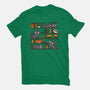 Halloween Library-Mens-Heavyweight-Tee-damglynn