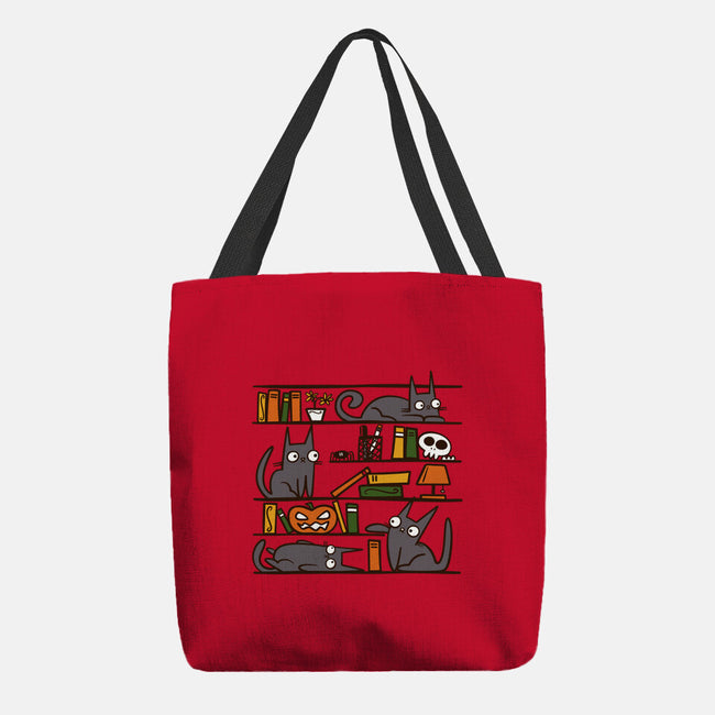 Halloween Library-None-Basic Tote-Bag-damglynn
