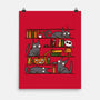 Halloween Library-None-Matte-Poster-damglynn