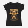 Sherma-Womens-V-Neck-Tee-Alundrart