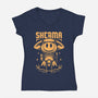 Sherma-Womens-V-Neck-Tee-Alundrart