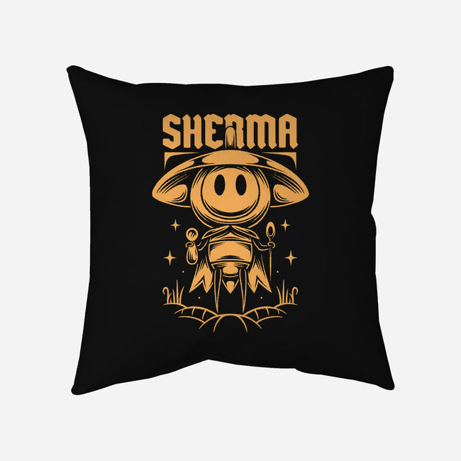 Sherma-None-Removable Cover w Insert-Throw Pillow-Alundrart