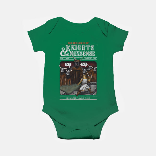 Knights And Nonsense-Baby-Basic-Onesie-NMdesign