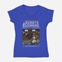 Knights And Nonsense-Womens-V-Neck-Tee-NMdesign
