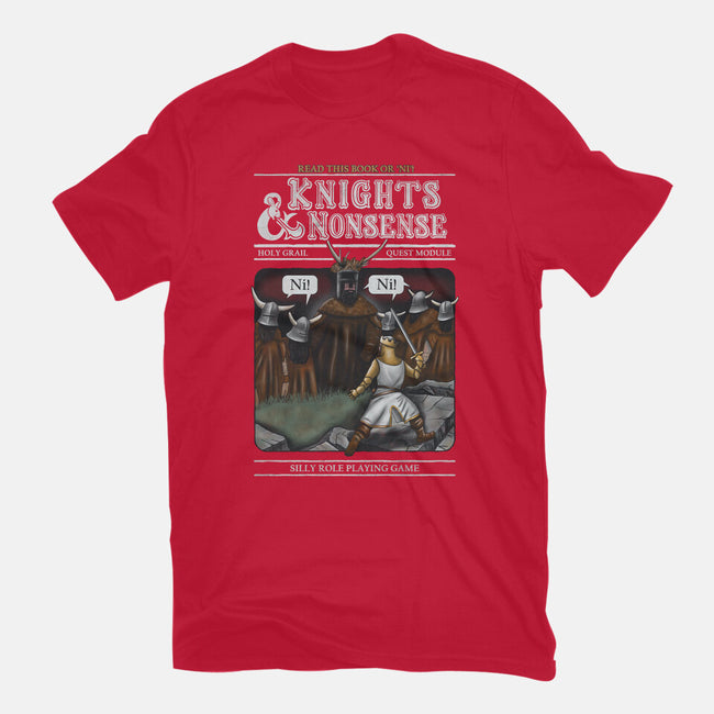 Knights And Nonsense-Womens-Basic-Tee-NMdesign