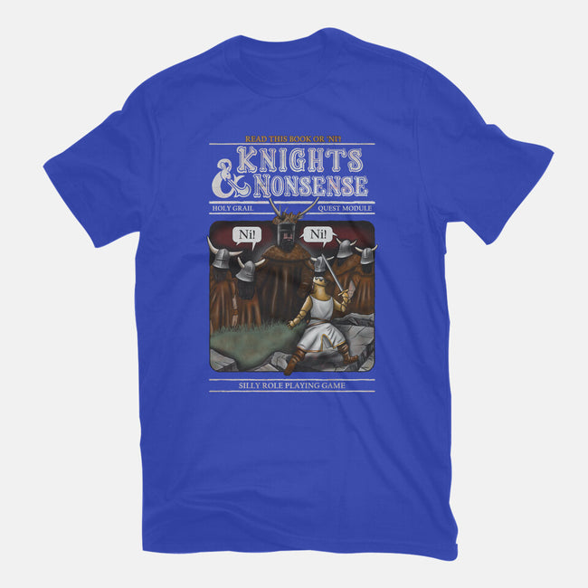Knights And Nonsense-Womens-Fitted-Tee-NMdesign