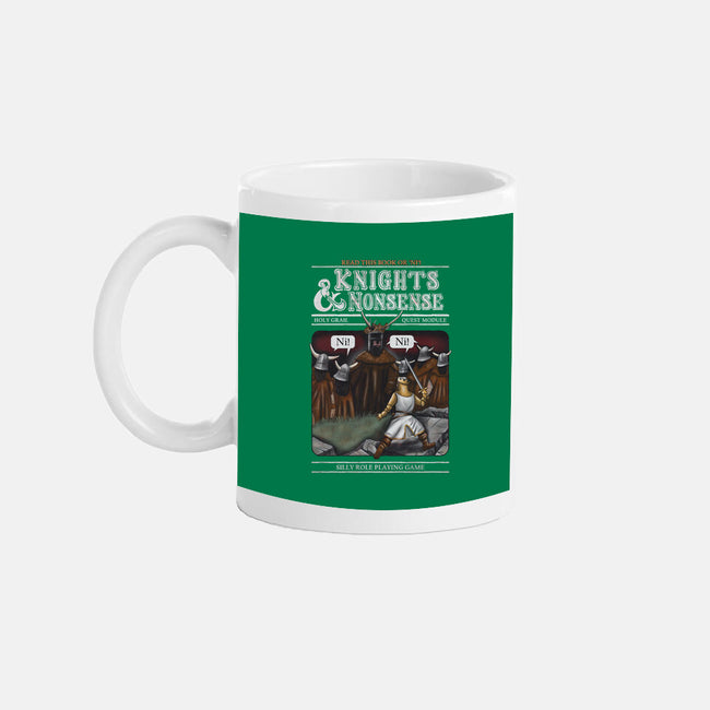 Knights And Nonsense-None-Mug-Drinkware-NMdesign