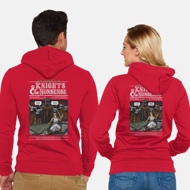 Knights And Nonsense-Unisex-Zip-Up-Sweatshirt-NMdesign