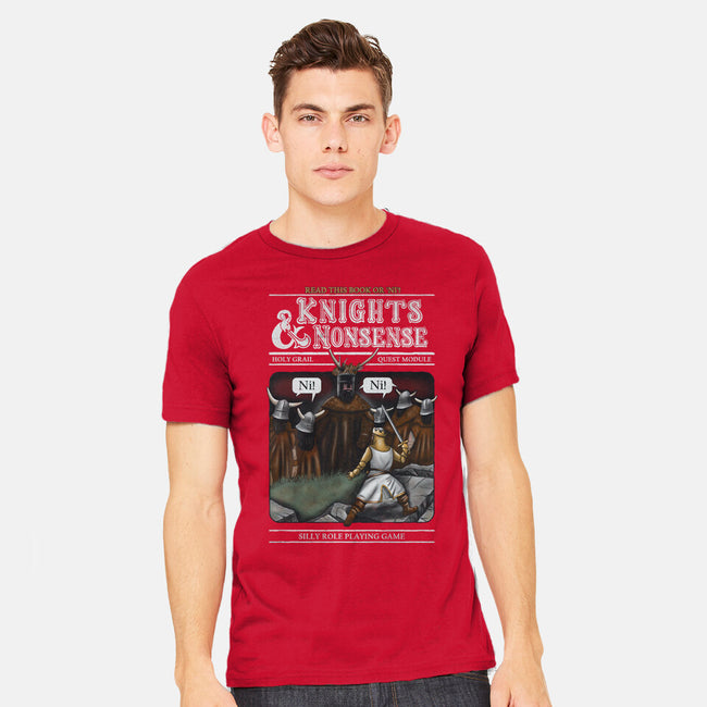 Knights And Nonsense-Mens-Heavyweight-Tee-NMdesign