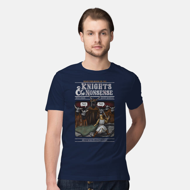 Knights And Nonsense-Mens-Premium-Tee-NMdesign
