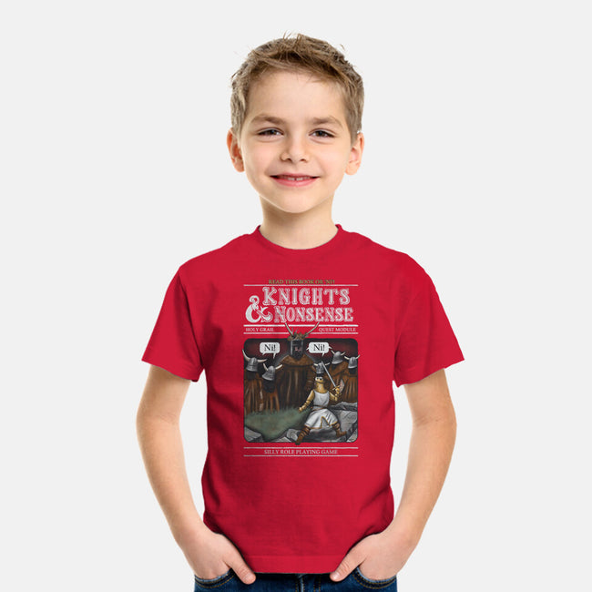 Knights And Nonsense-Youth-Basic-Tee-NMdesign