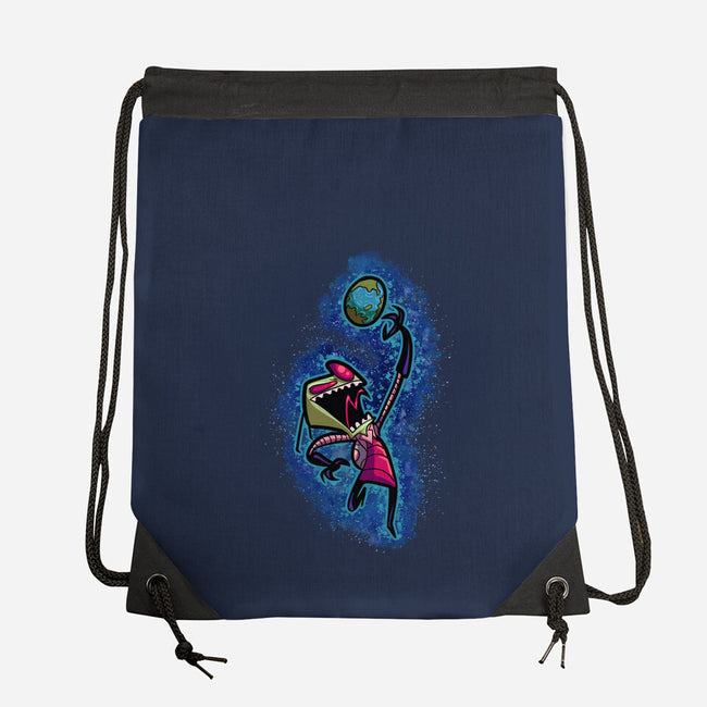 My Planet Earth-None-Drawstring-Bag-nickzzarto