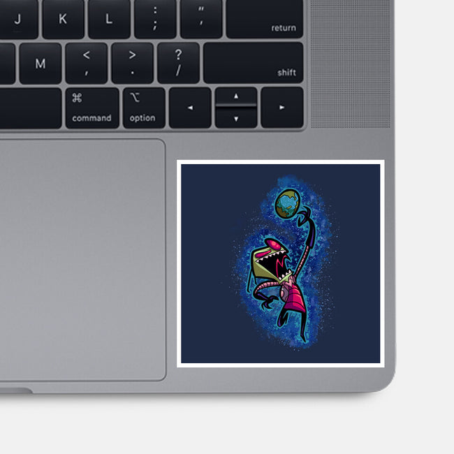 My Planet Earth-None-Glossy-Sticker-nickzzarto
