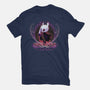 Ghost Knight-Womens-Fitted-Tee-Samuel