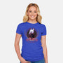 Ghost Knight-Womens-Fitted-Tee-Samuel