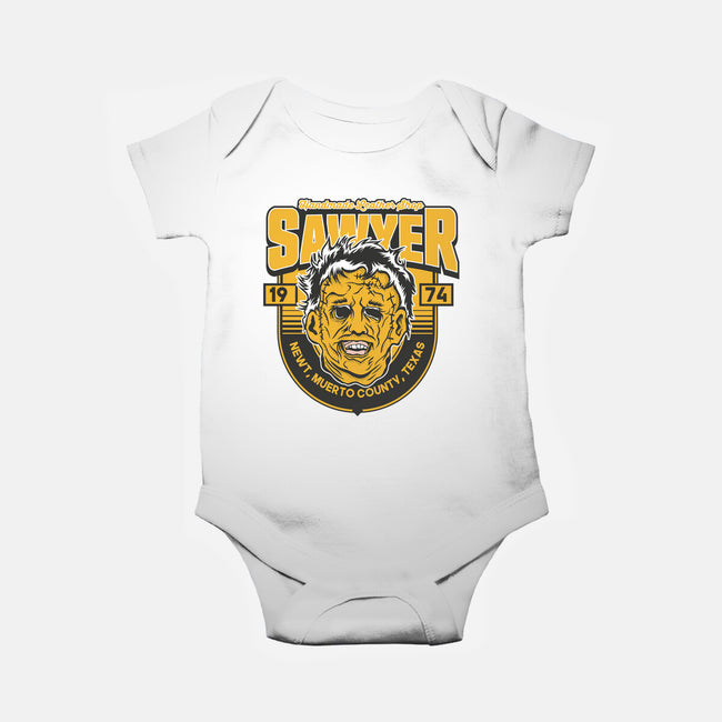 Sawyer Leather-Baby-Basic-Onesie-CarloJ1956