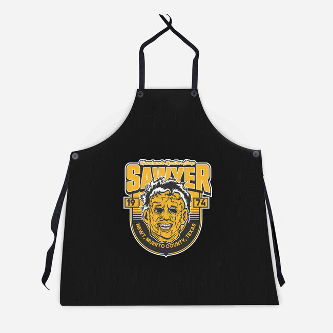 Sawyer Leather-Unisex-Kitchen-Apron-CarloJ1956