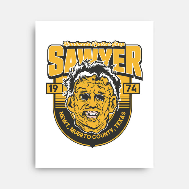 Sawyer Leather-None-Stretched-Canvas-CarloJ1956