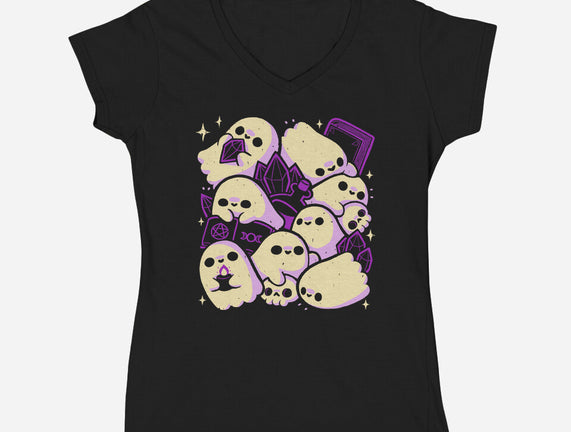 Spooky Cute Ghosts And Witchcraft
