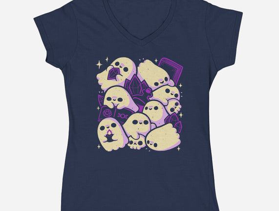 Spooky Cute Ghosts And Witchcraft