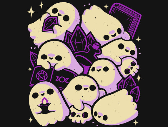Spooky Cute Ghosts And Witchcraft