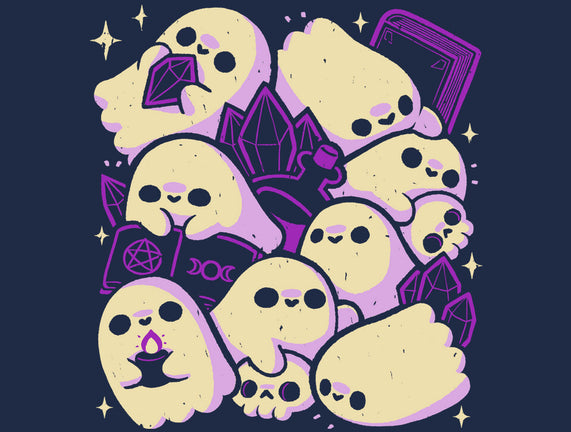 Spooky Cute Ghosts And Witchcraft