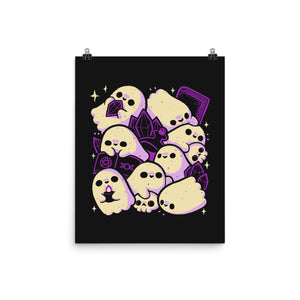 Spooky Cute Ghosts And Witchcraft