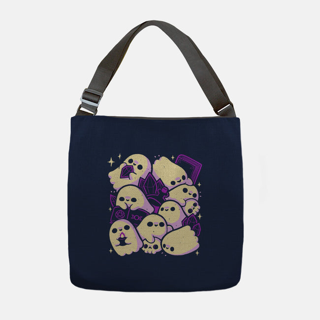 Spooky Cute Ghosts And Witchcraft-None-Adjustable Tote-Bag-xMorfina