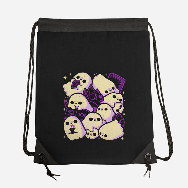 Spooky Cute Ghosts And Witchcraft-None-Drawstring-Bag-xMorfina