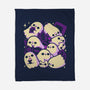 Spooky Cute Ghosts And Witchcraft-None-Fleece-Blanket-xMorfina