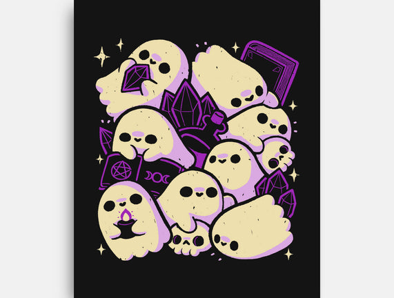 Spooky Cute Ghosts And Witchcraft