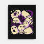 Spooky Cute Ghosts And Witchcraft-None-Stretched-Canvas-xMorfina