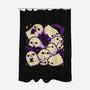 Spooky Cute Ghosts And Witchcraft-None-Polyester-Shower Curtain-xMorfina