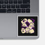 Spooky Cute Ghosts And Witchcraft-None-Glossy-Sticker-xMorfina