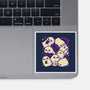 Spooky Cute Ghosts And Witchcraft-None-Glossy-Sticker-xMorfina