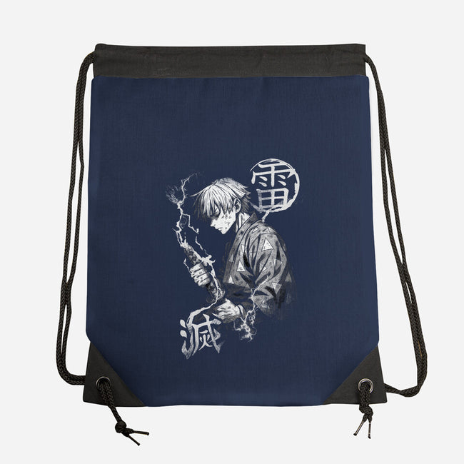 Thunder Breathing Kata-None-Drawstring-Bag-fanfabio