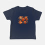 Red Panda Autumn Time-Baby-Basic-Tee-TechraNova