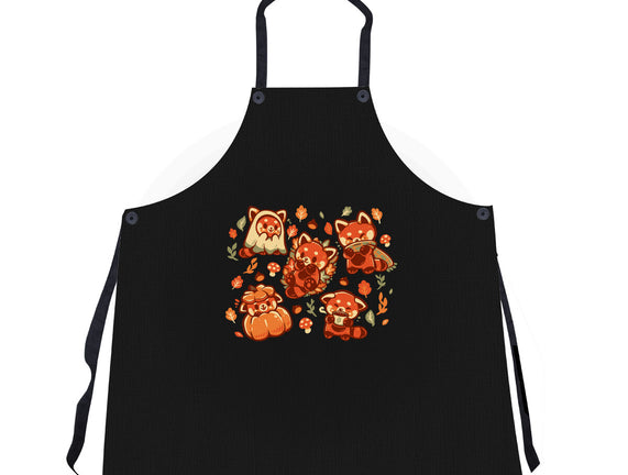 Red Panda Autumn Time